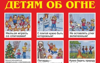 Правила пожарной безопасности для школьников