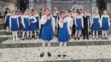 Выступление детского хора "Васильки" на мероприятии ко Дню памяти выдающегося митрополита Филарета 2