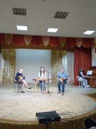 Выступление учащихся и педагогов нашей школы с концертом в ГУО "Гимназия №2 г.Солигорска" 0