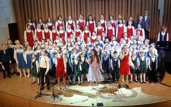 Отчётный концерт хорового отделения "Весенние голоса"