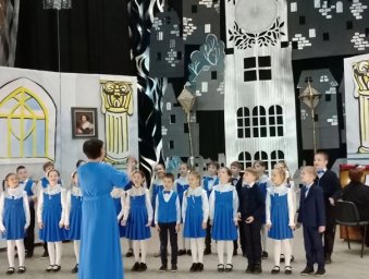 Коллективы школы в программе Зимнего бала молодёжи Солигорщины 1
