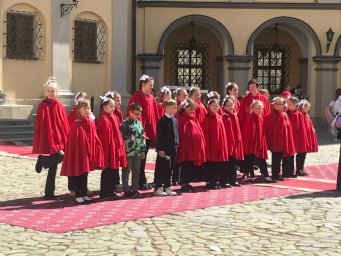 Бал молодёжи Солигорщины в Национальном историко-культурном музее-заповеднике "Несвиж" 0