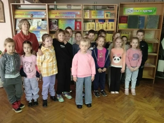 Экскурсия по нашей школе для учащихся 1-4 классов гимназии №3 г.Солигорска