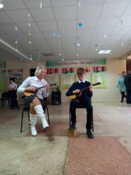 Концертные программы учащихся и педагогов нашей школы на избирательных участках г.Солигорска 7