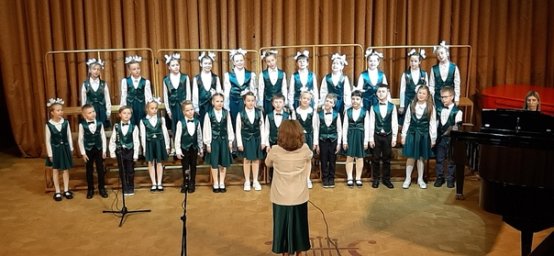 Фотоотчет о проведении творческого концерта хорового отделения 1