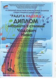 Поздравляем учащихся отделения струнных народных инструментов с выступлением на областном конкурсе! 0