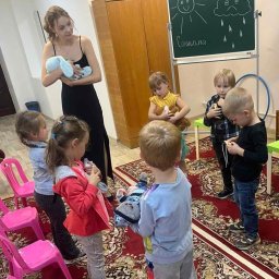 Фото-отчёт о работе группы раннего музыкального развития "Весёлые нотки" 1