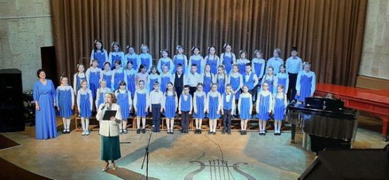 Фотоотчет о проведении творческого концерта хорового отделения 0