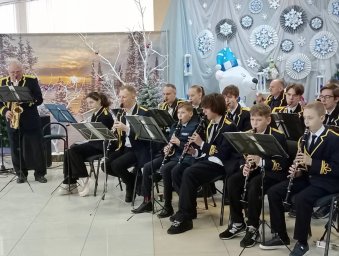 Образцовый детский духовой оркестр 8