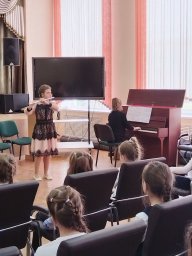 Концерт "Знакомство с музыкальными инструментами" в Гимназии №1 г.Солигорска 2