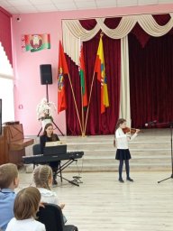 Знакомство с музыкальными инструментами, СШ №4 г. Солигорска 10