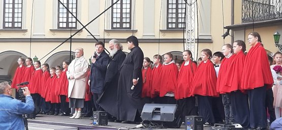 Программа песен военных лет в рамках Международного Пасхального бала  в музее-заповеднике "Несвиж" 7