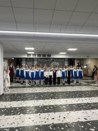 Выступление детского хора "Васильки" на мероприятии ко Дню памяти выдающегося митрополита Филарета 1