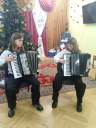 Концерт учащихся и педагогов школы для детей Солигорского центра коррекционного обучения 0