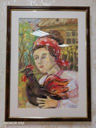 Открытие выставки работ учащихся Солигорской детской художественной школы искусств "Славим женщину" 2