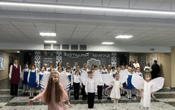 Выступление детского хора "Васильки" на мероприятии ко Дню памяти выдающегося митрополита Филарета