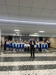 Выступление детского хора "Васильки" на мероприятии ко Дню памяти выдающегося митрополита Филарета 3
